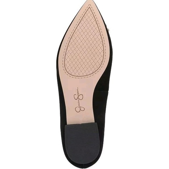 Jessica Simpson Women's Elika Pointed-Toe Embellished Ballet Flats NWOT Size 11 - Picture 5 of 10